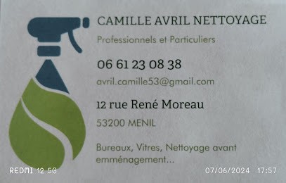 Camille Avril Nettoyage, Service de Nettoyage à Ménil