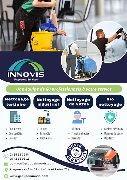 INNOVIS 01, Service de Nettoyage à Chazey-Bons