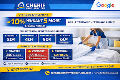 Cherif Multiservices, Service De Nettoyage à Nantes
