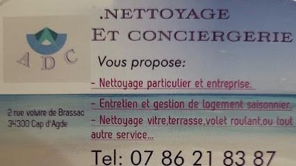 Adc Nettoyage Et Conciergerie, Service de Nettoyage à Agde
