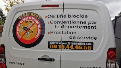 Cédric Sageot, frelon, guêpes, chenilles etc.., Service de Nettoyage à Étrépagny
