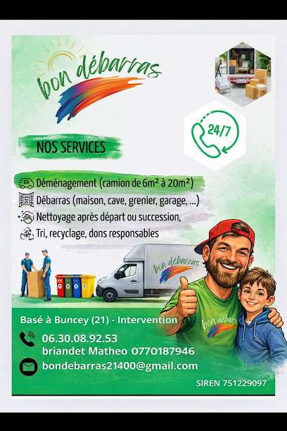 Bon Debarras, Service De Nettoyage à Buncey