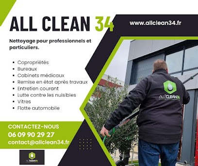 All'Clean 34, Service de Nettoyage à Agde