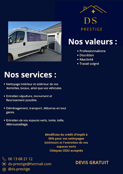 Ds Prestige, Service De Nettoyage à Maîche
