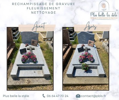 Plus belle la stèle - Entretien de sépultures, Service de Nettoyage à Bienville