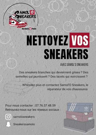 Samol'o Sneakers, Service de Nettoyage à Joué-lès-Tours
