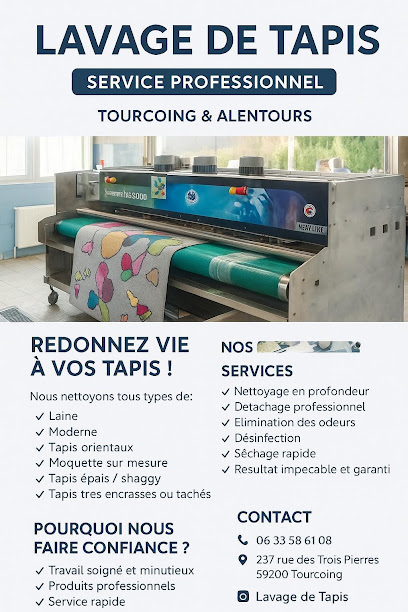 Clean Ton Tapis, Service De Nettoyage à Tourcoing