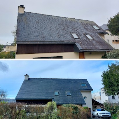 Voltac Drone - Démoussage toiture Rennes Nantes, Service de Nettoyage à Montauban-de-Bretagne