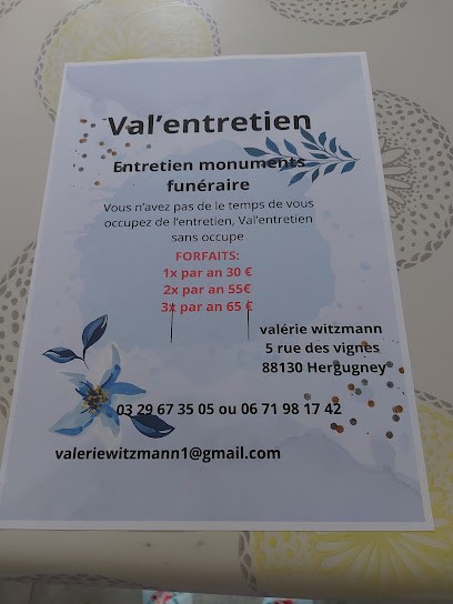 Val'entretien, Service de Nettoyage à Hergugney
