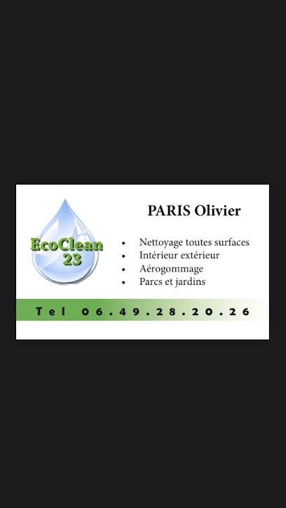 EcoClean23, Service de Nettoyage à Guéret
