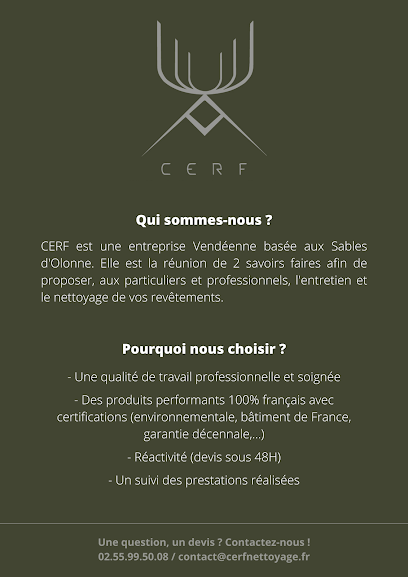 Cerf, Service De Nettoyage aux Sables-d'Olonne