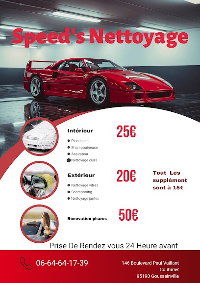 Speed's Nettoyage, Service de Nettoyage à Goussainville