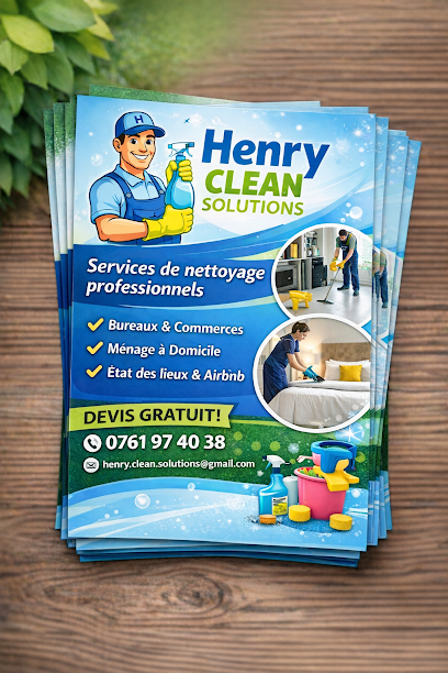 Henry Clean Solutions Service De Nettoyage à Bâgé-Dommartin