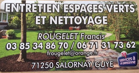 Rougelet Francis, Service de Nettoyage à Salornay-sur-Guye